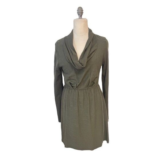 Anthropologie Saturday Sunday green Long Sleeve Dress Small - Picture 2 of 5